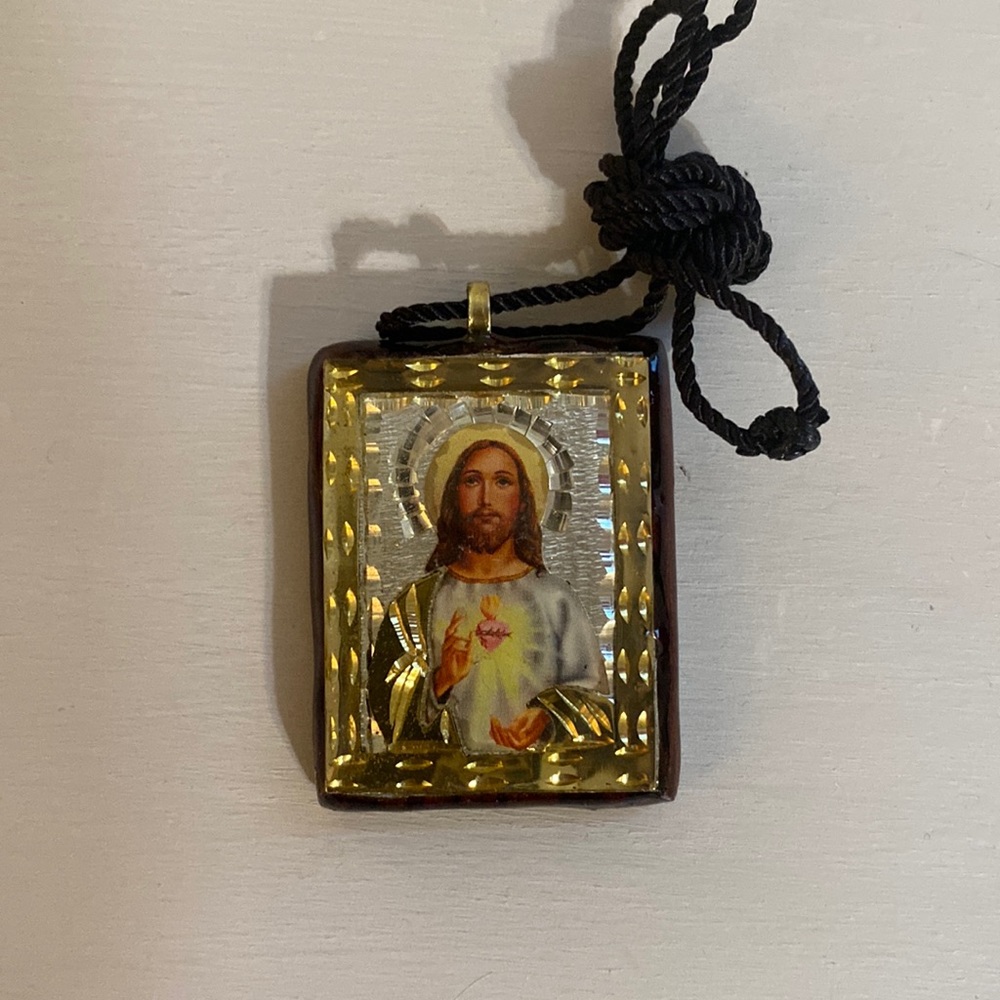 Jesus necklace.  Purchased at Chapel of the Holy Cross in Sedona. New.